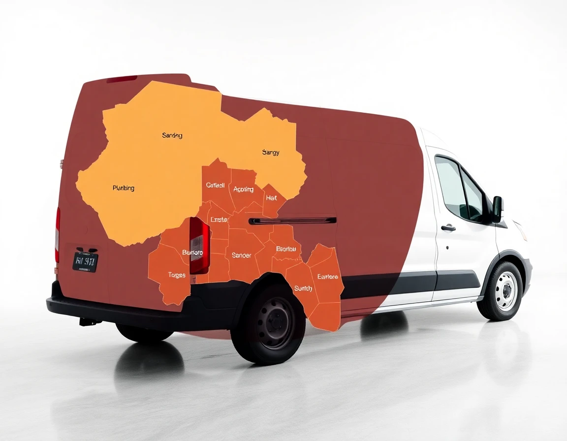 Plumbing Service Areas Map