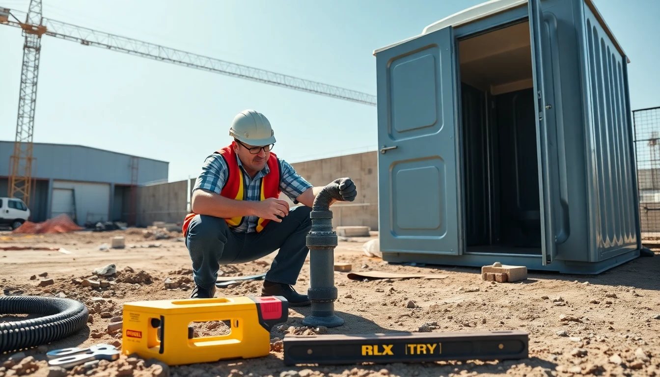 Construction Porta Potty Rental